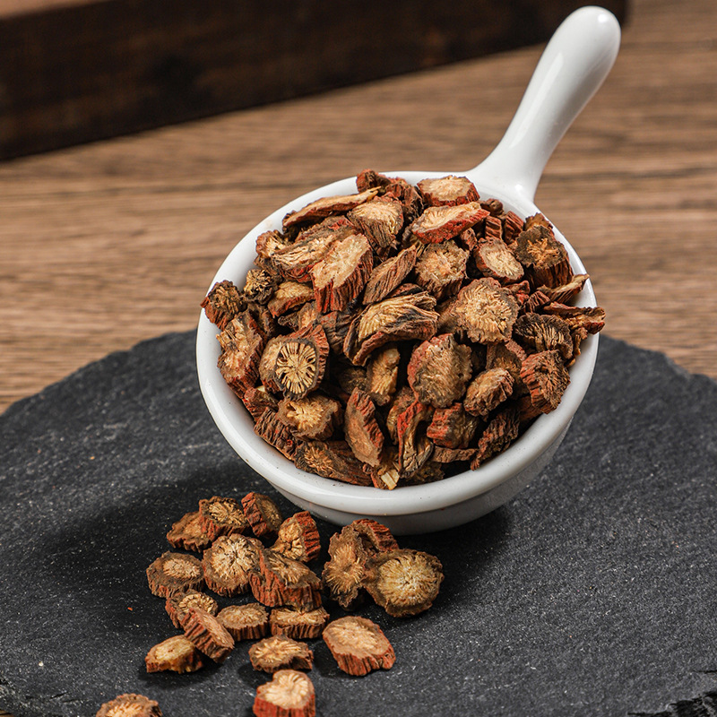 Dried Dan Shen Red Sage Slices 500g Salvia miltiorrhiza Root for Decoction and Herbal Tea - Image 3