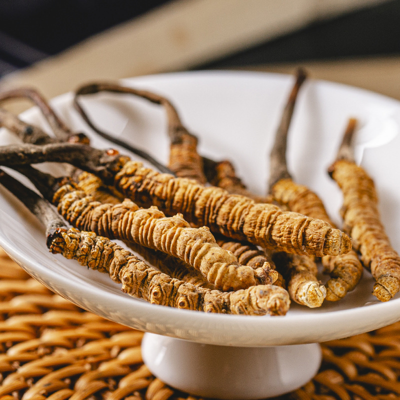 Dried Cordyceps Sinensis Dong Chong Xia Cao Whole Caterpillar Fungus Tibetan Nagqu Wild-Harvested Tonic Herb for Cooking and Decoction - Image 4