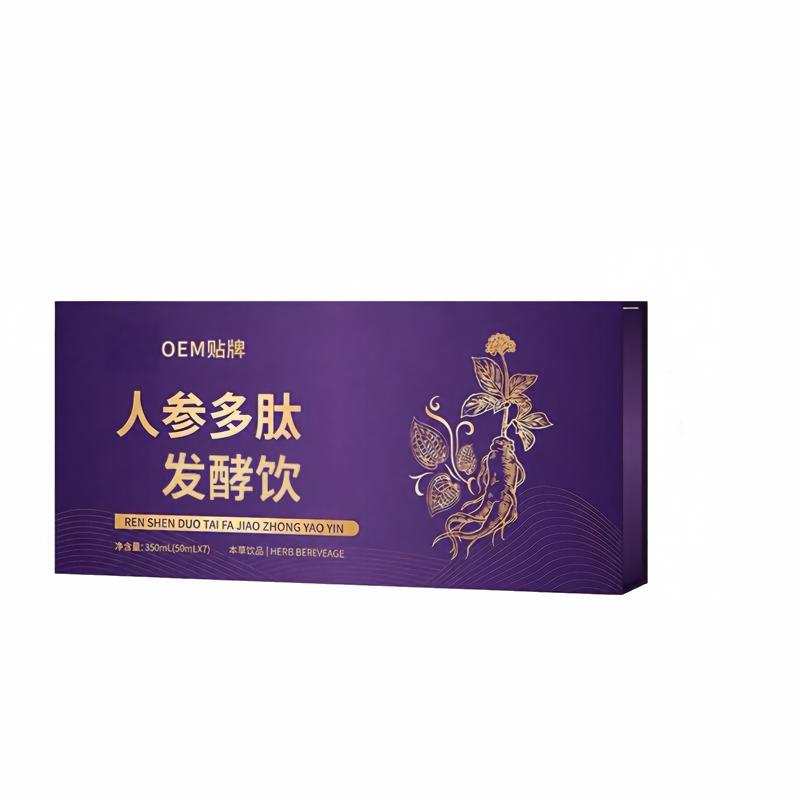 American Ginseng & Astragalus Fermented Tonic (Panax quinquefolius, Astragalus membranaceus) — Reishi & Jinshilian Herbal Drink - Image 5