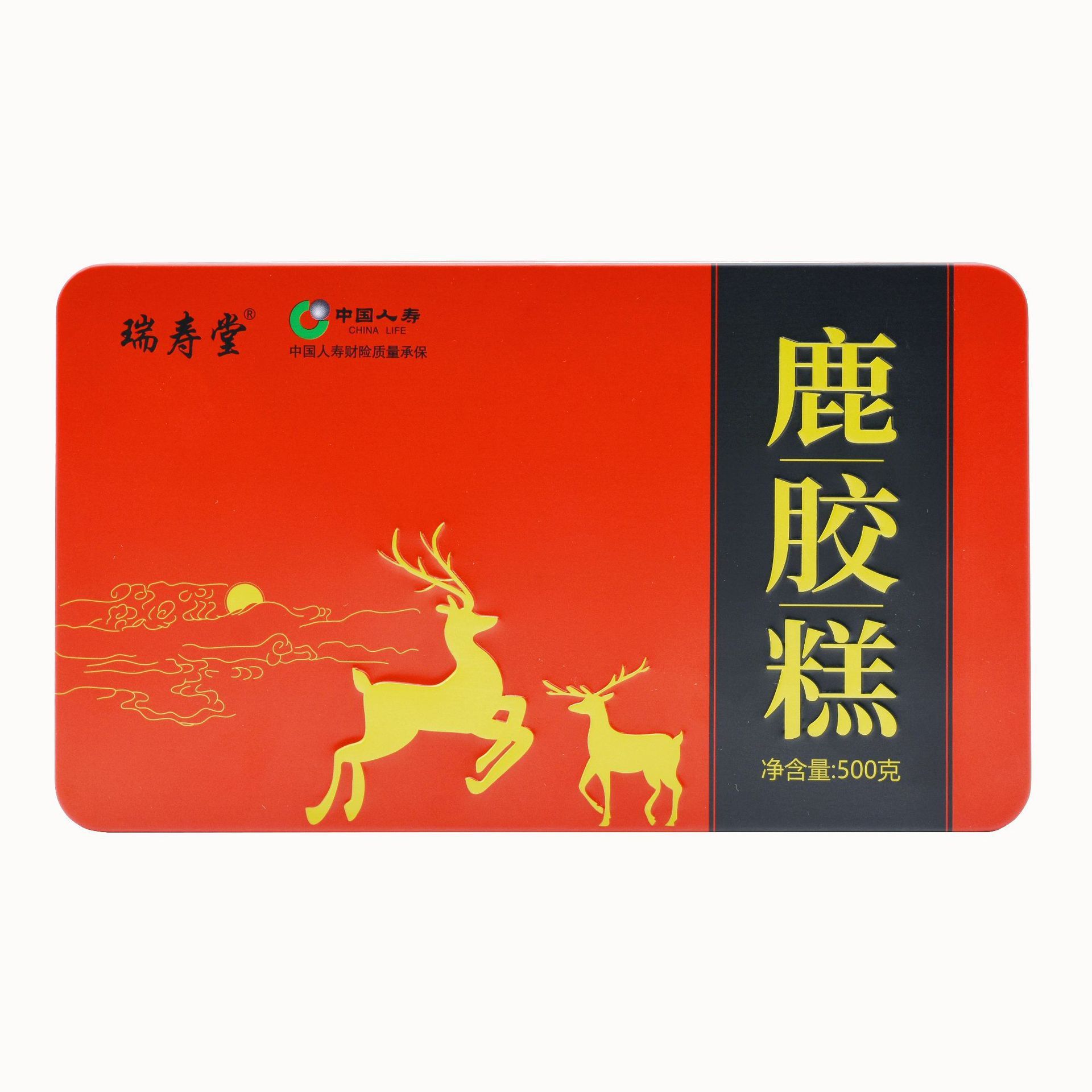 Ready to Eat Deer Antler Gelatin Cake with Ginseng 500g Iron Box Shandong Dong'e - Image 5