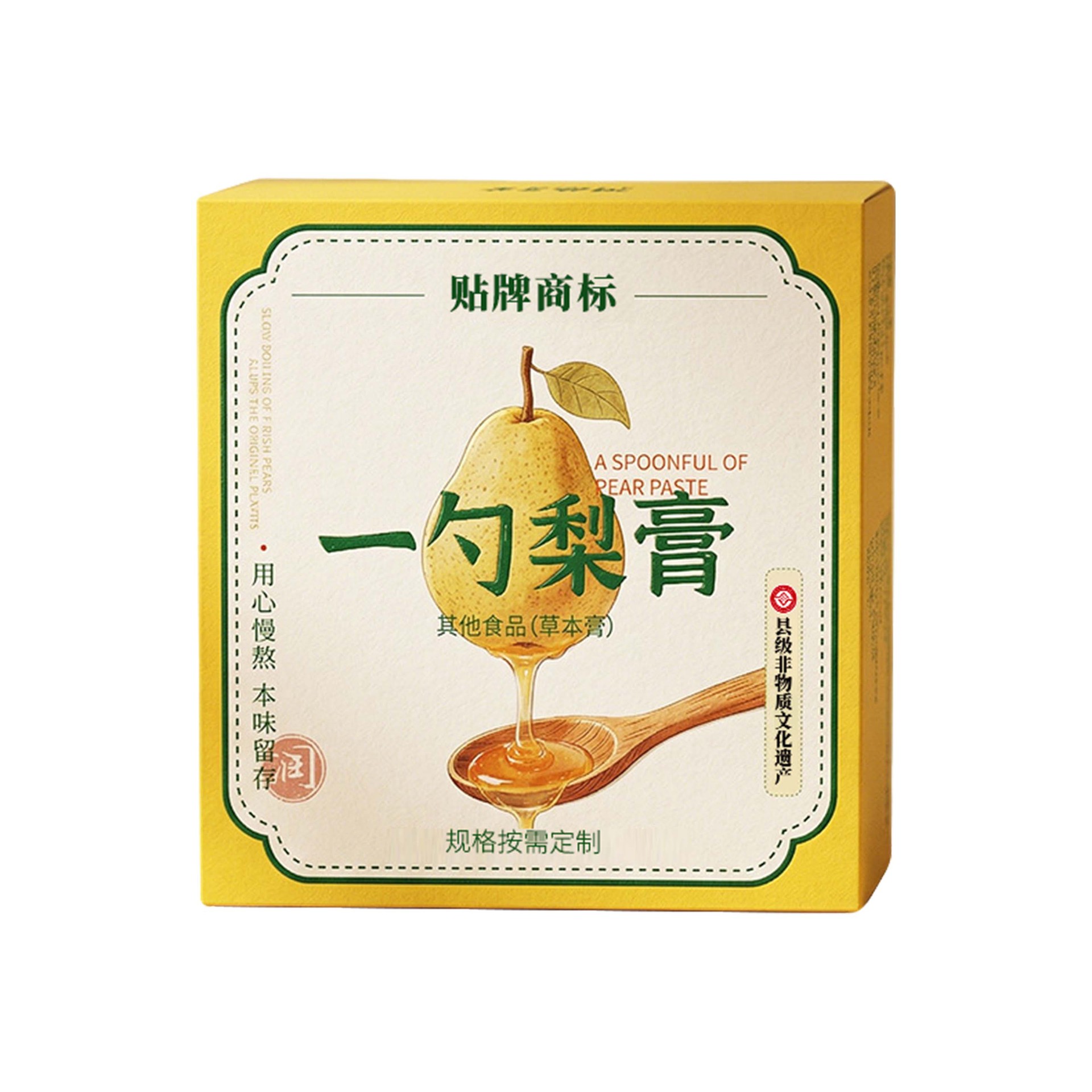 Pear Paste with Loquat (Pyrus & Eriobotrya) — Custom Herbal Honey Paste, Food-Herb Formula - Image 5