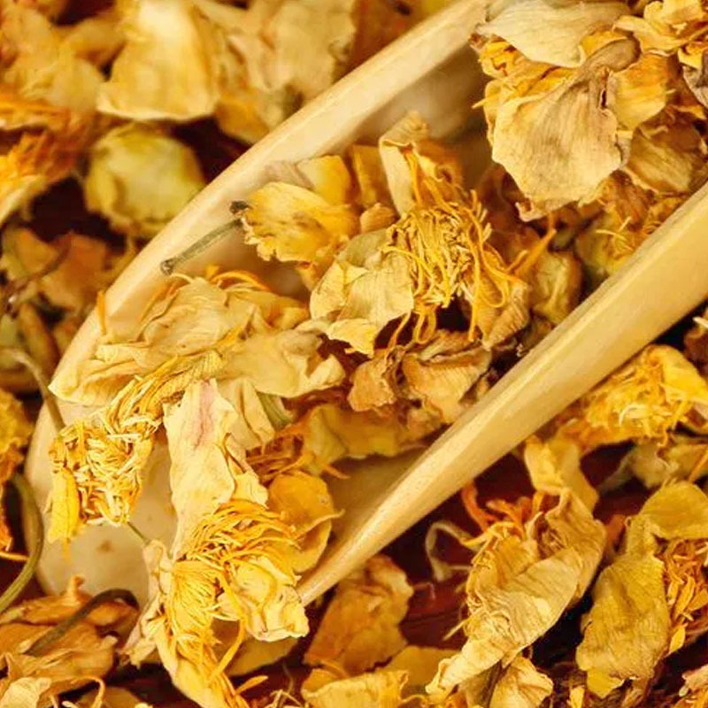 Jin Lian Hua (Trollius chinensis) — Dried Golden Lotus Flower for Herbal Tea - Image 4