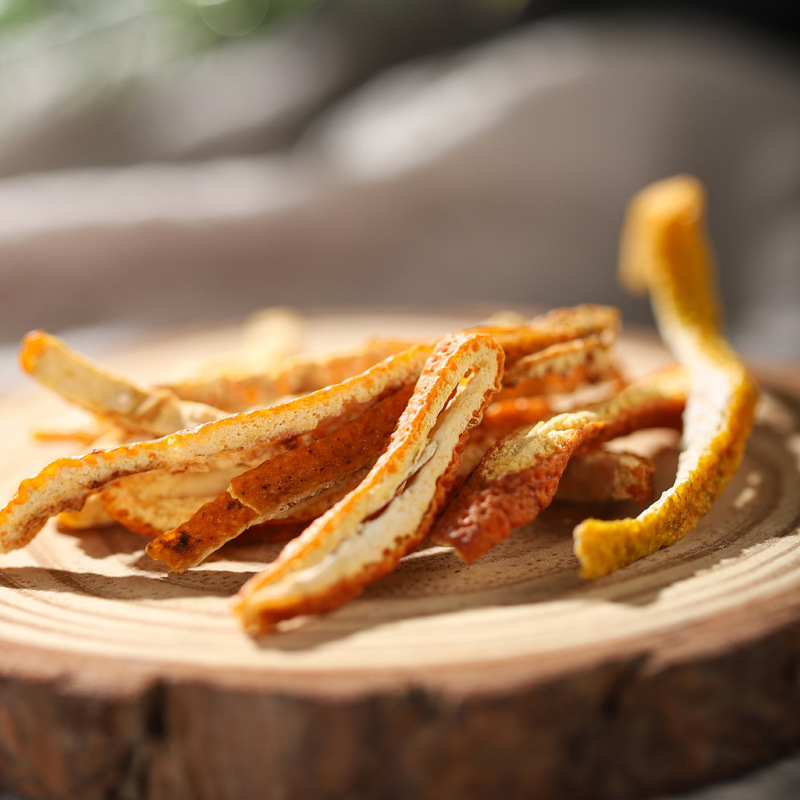 Poria Lotus Leaf and Tangerine Peel Herbal Blend Fu Ling He Ye Chen Pi 80g Dried Herbal Tea Mix for Daily Infusion - Image 2