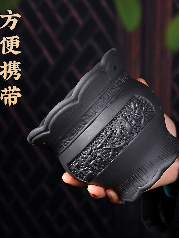 Bian Stone Fire Dragon Cupping Jar Moxa Jar TCM Wellness Tool for Spa and Home Moxibustion - Image 2