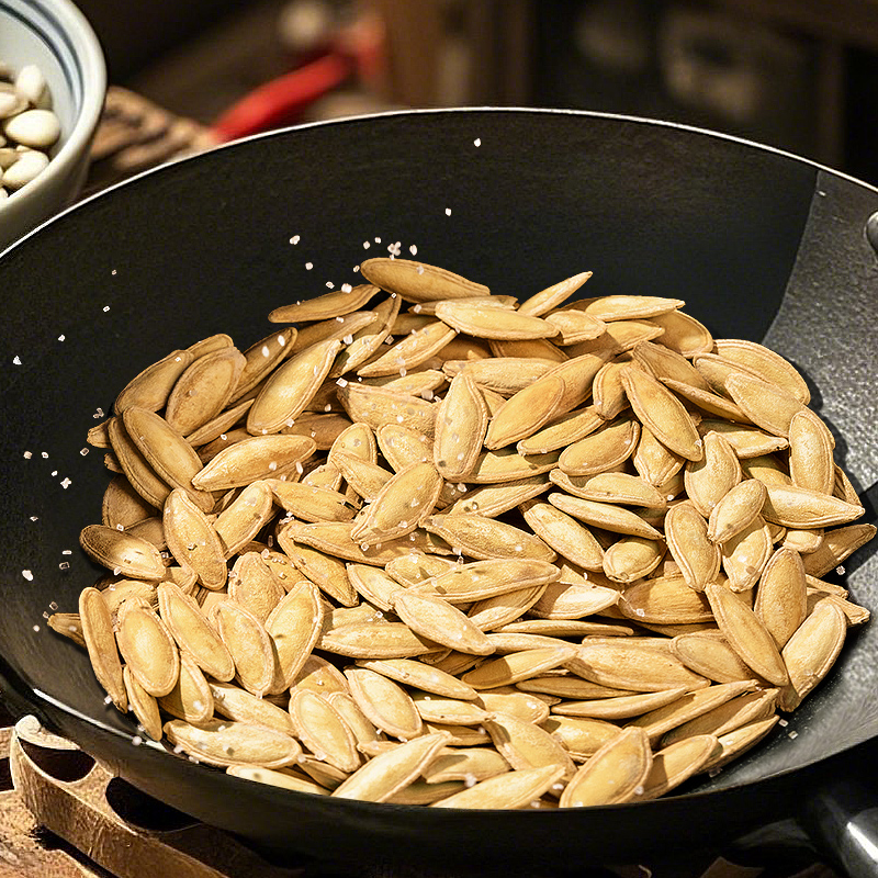 Tea Salt Roasted Pumpkin Seed Snack 500g Jar Long Grain Xinjiang Seeds Savory Roasted Snack - Image 5