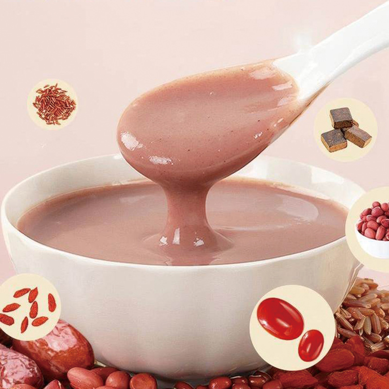 Five Red Powder Wu Hong Fen Instant Herbal Grain Drink 25g x 10 Sticks Daily Breakfast Meal Replacement - Image 3