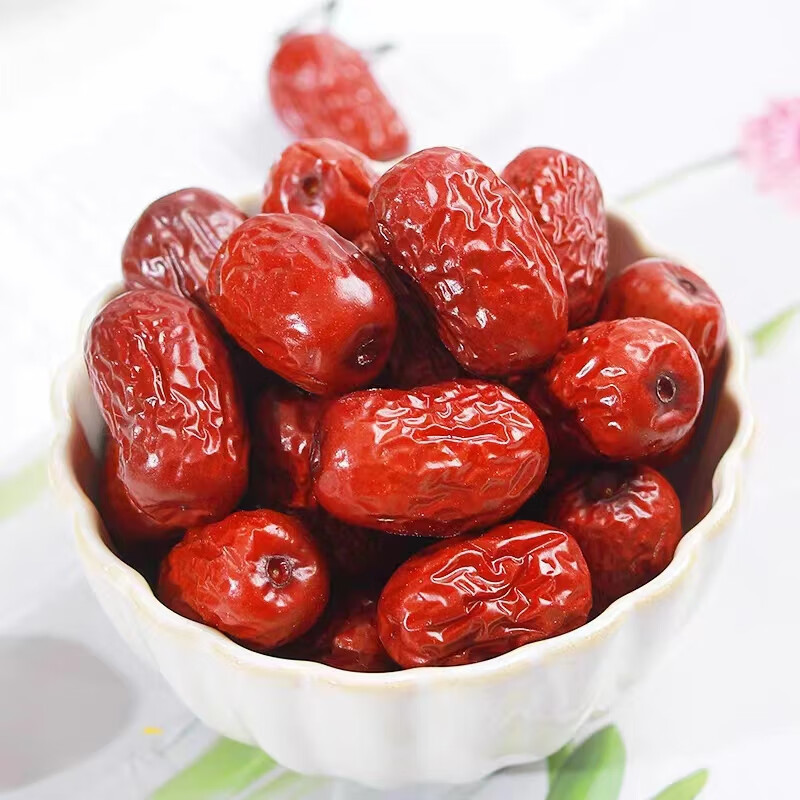 Dried Red Dates 500g Xinjiang Jujube Da Zao Whole Fruit Herbal Snack and Tea Ingredient - Image 3