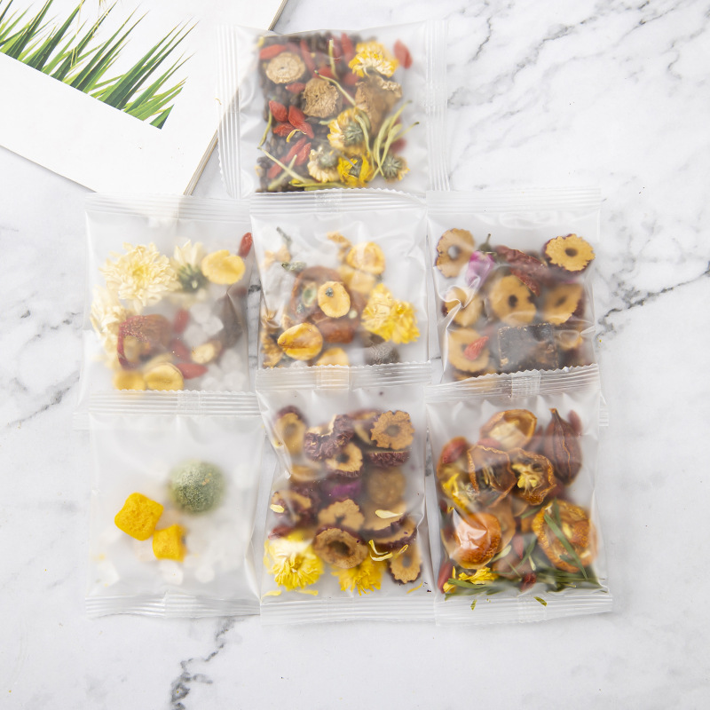 Blended Herbal Tea Bags — Chrysanthemum, Cassia Seed, Goji & Ginseng Flower Tea Assortment - Image 2