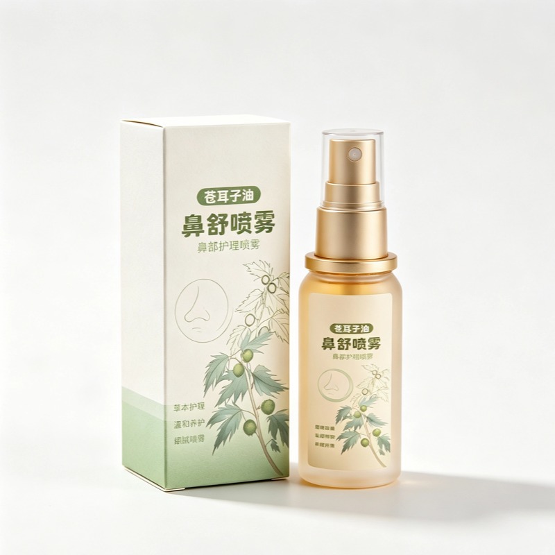 Nasal Comfort Herbal Spray Cang Er Zi Nose Spray for Clear Breathing Adults and Children - Image 5