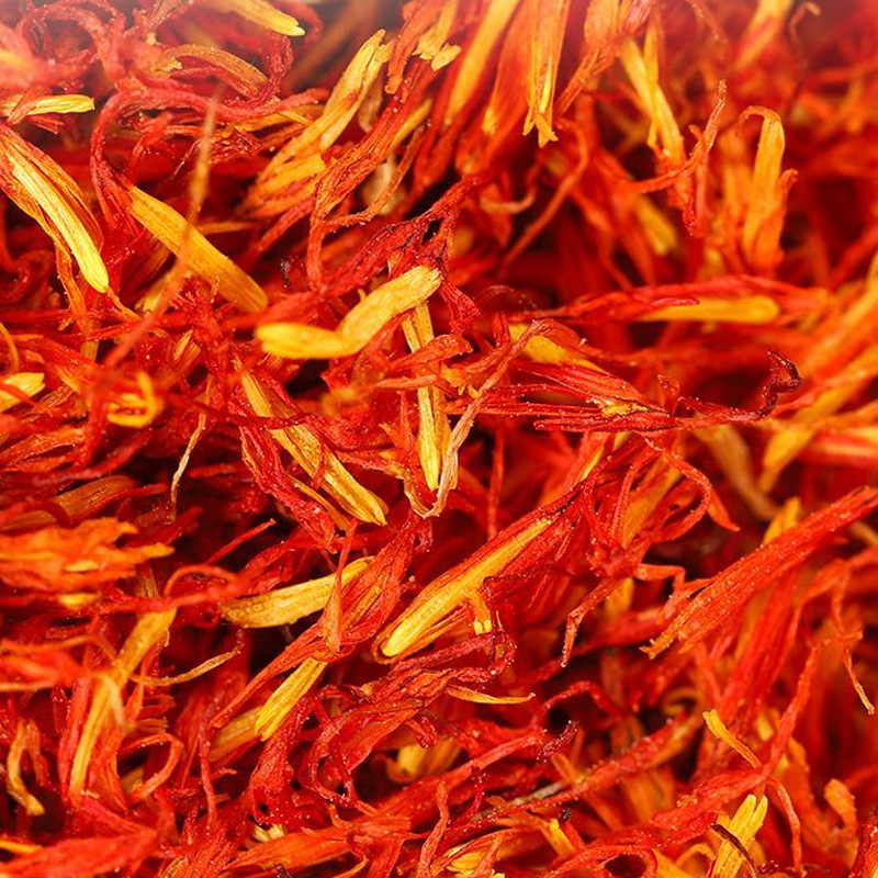 Safflower Hong Hua Dried Flower Petals 500g Xinjiang Herbal Tea Wine and Foot Soak Ingredient - Image 3