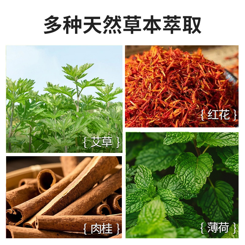 Mugwort Herbal Patch for Neck Shoulder Knee Joint Care 12 Patches per Box - Image 2