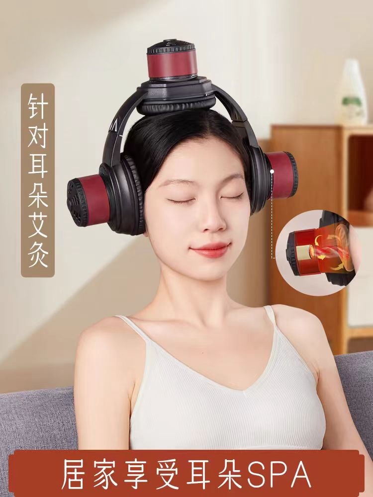 Ear Moxibustion Device Head and Baihui Point Tool with Moxa Smoke Chamber for Salon and Home Use - Image 5