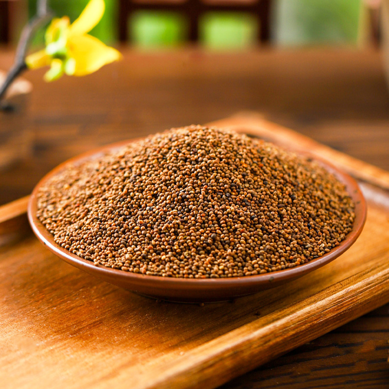Schisandra and Dodder Seed Herbal Tea Blend Wu Wei Zi Tu Si Zi Dried Berries and Seeds 370g Jar - Image 2