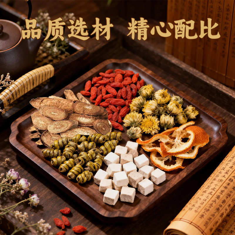 Dendrobium Burdock Herbal Tea Shi Hu Niu Bang 100g Triangle Tea Bags Hot Brew Wellness Tea - Image 4
