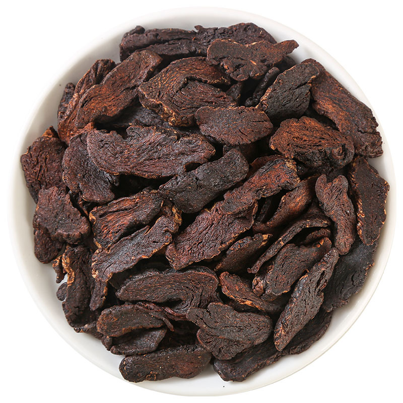 Nine-Steamed Huang Jing Tea Slices (Polygonatum sibiricum) — Jiuhuashan Processed Herbal Tea - Image 5