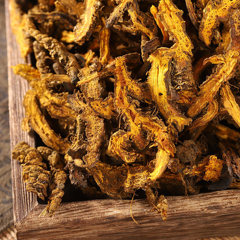 Huang Lian Coptis Slices 500g Dried Chinese Goldthread Rhizome Traditional Herbal Decoction Pieces - Image 3