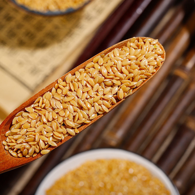Golden Flaxseed Powder (Linum usitatissimum) — Low-Temperature Roasted, Freshly Ground - Image 3