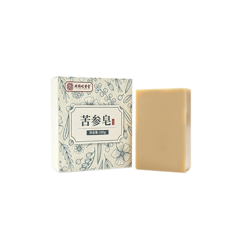 Ku Shen Herbal Soap 100g Bar Sophora flavescens Cleansing Soap for Face and Body Gentle Daily Wash - Image 5