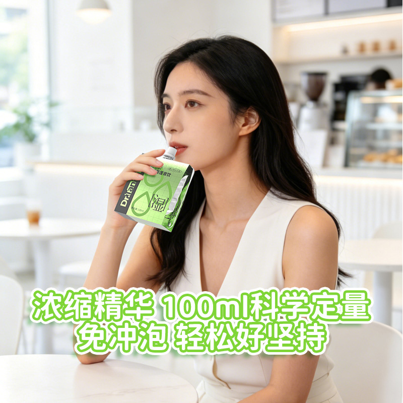 Fu Yi He Lian Gao Drink (100ml Sachet) — Food-Herb Herbal Paste Beverage for Damp-Season Wellness - Image 3
