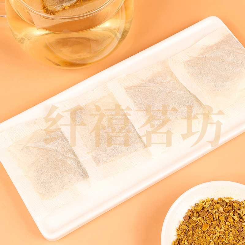 Turmeric Ginger Cinnamon Tea Bags Jiang Huang Jiang Rou Gui 60g Sugar Free Herbal Tea 120 Bags - Image 3