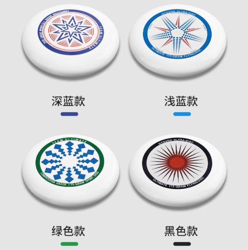 175g Glow in the Dark Ultimate Frisbee Disc for Kids Outdoor Sports Play - Image 4