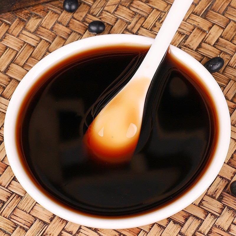 Huangjing Wuhei Gao Herbal Paste with Mulberry Black Sesame Goji Traditional Slow-Simmered 300g - Image 2