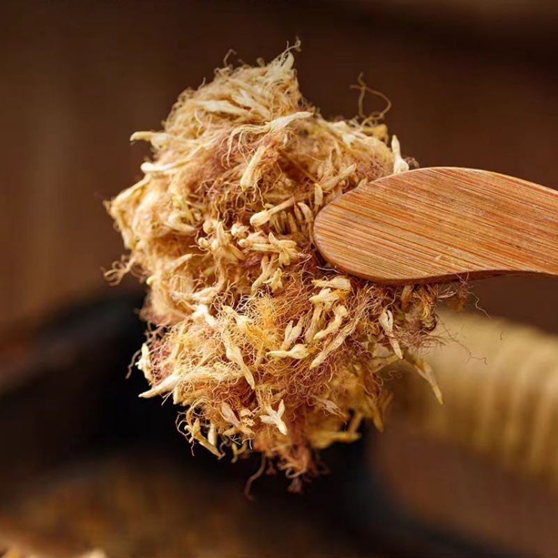 He Huan Hua (Albizia julibrissin) — Dried Silk Tree Flower for Calming Herbal Tea - Image 4