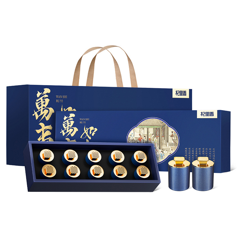 Qilixiang Black Goji Berry and Red Ginseng Slice Gift Box 140g Double Combo Herbal Gift Set - Image 5