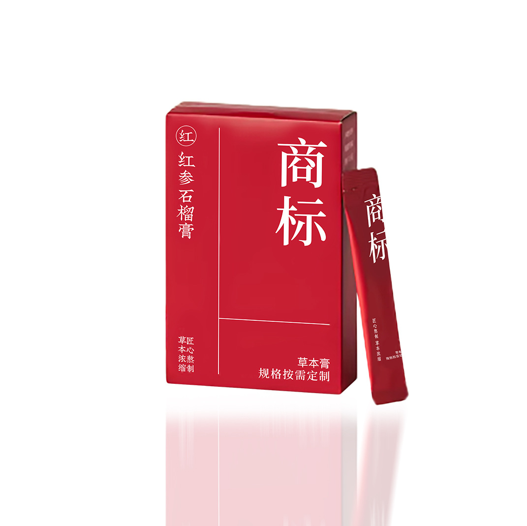 Red Ginseng & Pomegranate Herbal Paste (Hong Shen Shi Liu Gao) — Ready-to-Eat Herbal Wellness Paste - Image 5