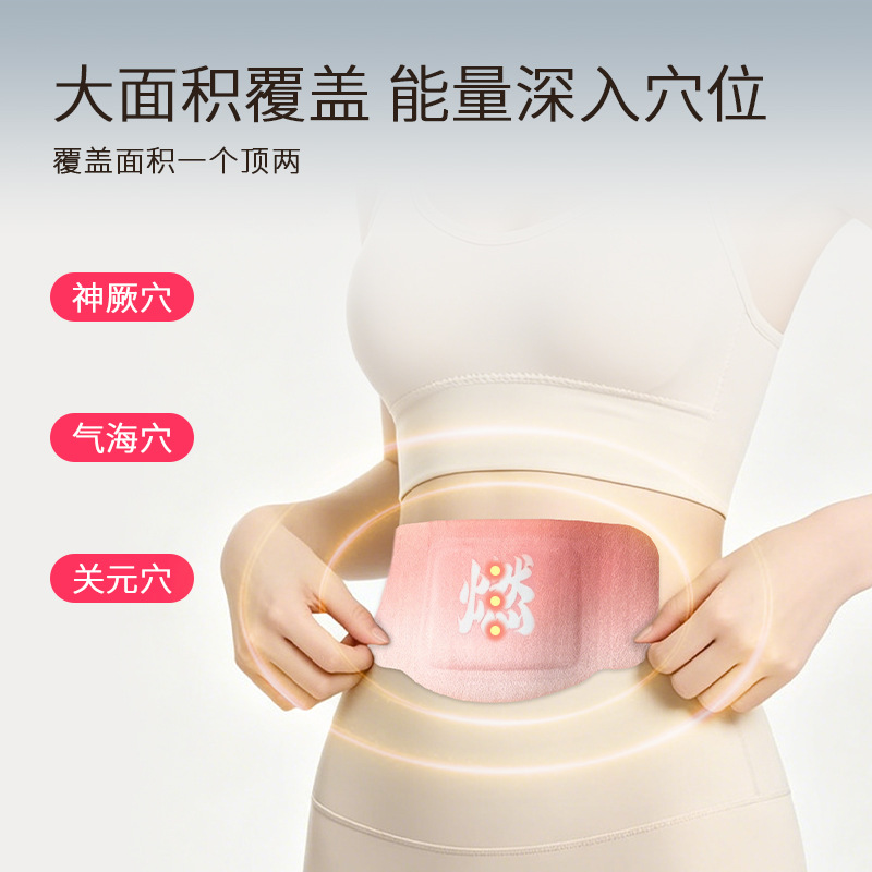 Moxa Warming Patch Ai Cao Self Heating Herbal Topical Patch for Body Waist and Abdomen - Image 4