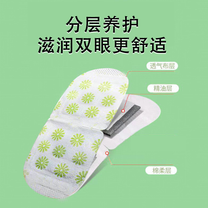 Steam Eye Mask with Mugwort and Chamomile Self Heating Eye Cover for Eye Fatigue Relief 5 Pack Box - Image 3