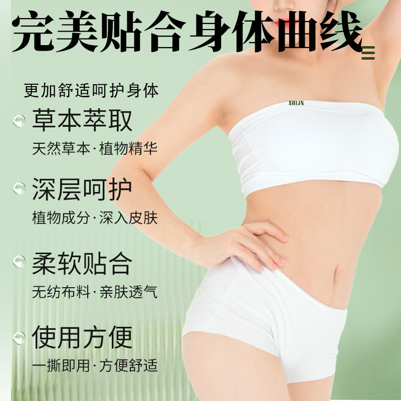 Moxa Waist Patch Herbal Warm Compress 12 Patches per Box for Waist Area - Image 4