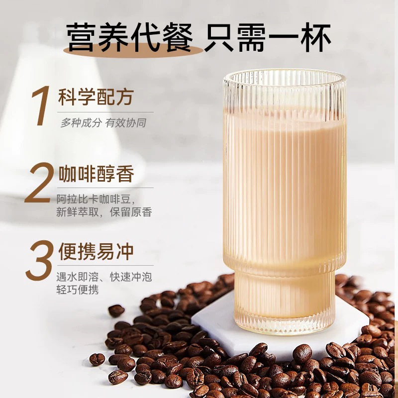 MCT Keto Coffee Powder (Coffea arabica) — Dietary Fiber Solid Drink Mix with Inulin & Fructooligosaccharides - Image 2
