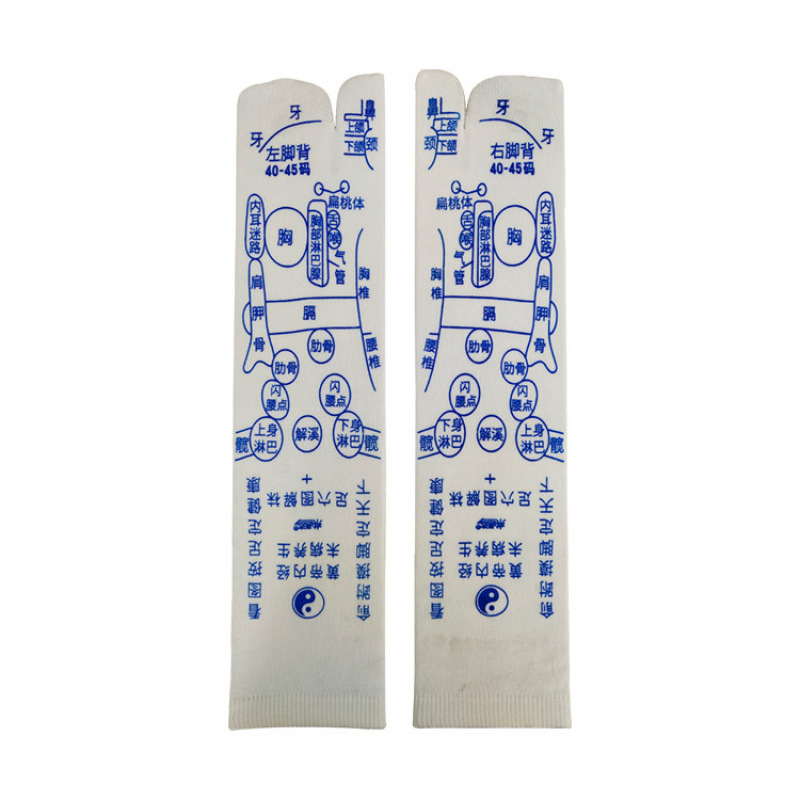 Acupoint Massage Socks Xue Wei Wa Foot Reflexology Socks Unisex 35-39 Natural Resin Massage Tool - Image 3