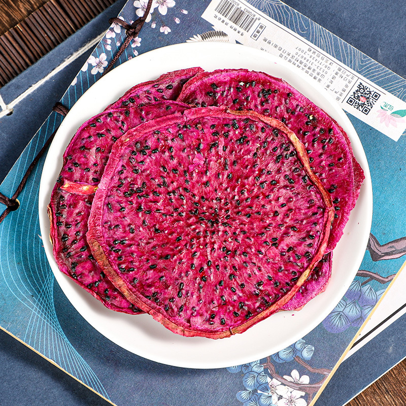 Freeze-Dried Red Dragon Fruit (Hylocereus polyrhizus) — Dried Pitaya Pieces, 500g - Image 2