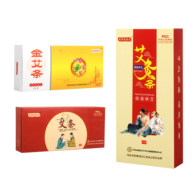 Moxa Sticks Ai Tiao 艾条 Aged Mugwort Moxibustion Rolls 60:1 Ratio for Warming Therapy - Image 5