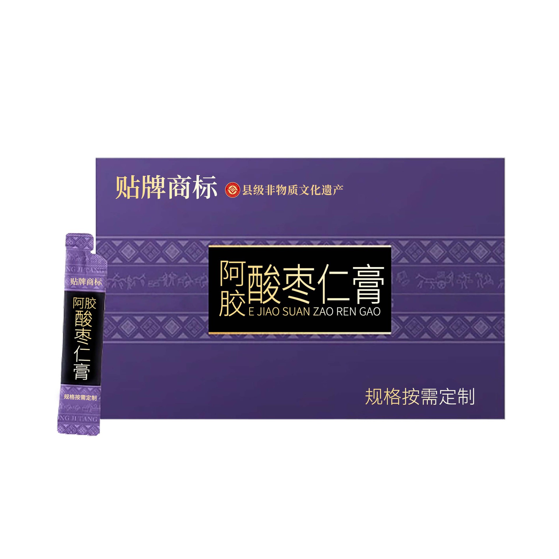 Ejiao Suanzaoren Paste (Donkey-Hide Gelatin & Ziziphus Seed Herbal Paste) — Food-Herb Wellness Paste - Image 5