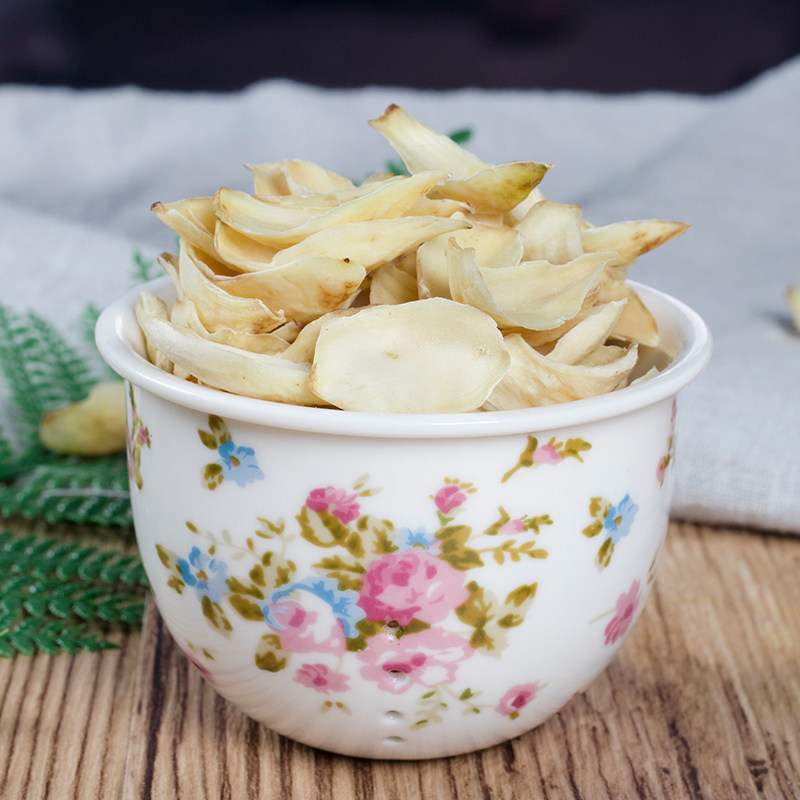 Dried Lily Bulb Bai He 500g Natural Sulfur-Free Edible Gansu Sweet Lily Bulb Slices for Tea Soup and Congee - Image 4