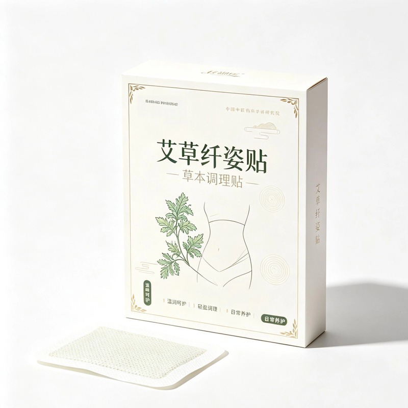 Xian Zi Slimming Patch Mugwort Moxa Waist Support Self-Heating Herbal Sticker - Image 5