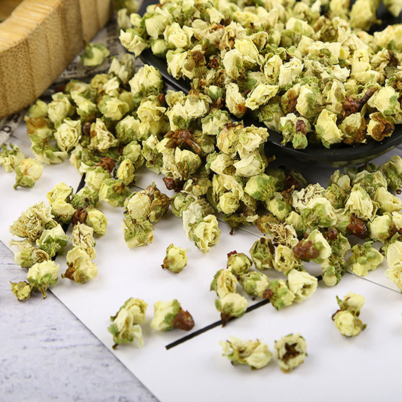 Green Plum Blossom Tea Lü E Mei Hua Dried Flower Buds 20g Bottle Traditional Herbal Infusion - Image 2