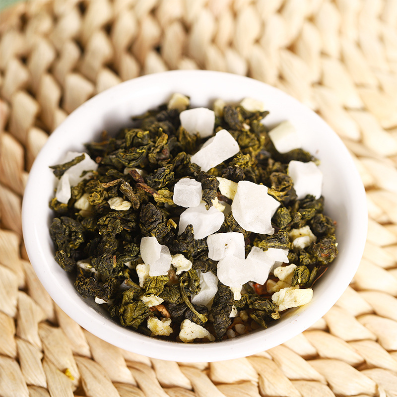 Peach Oolong Tea Bags Mi Tao Wu Long 4g Pyramid Bags 20 Count Sugar Free Cold Brew Fruit Tea - Image 3