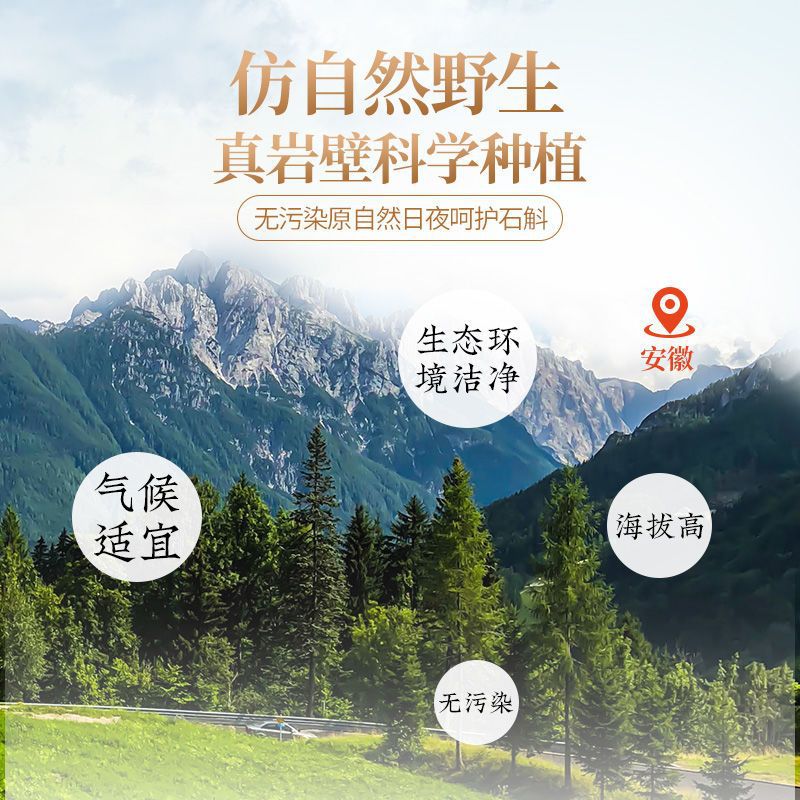 Huoshan Tie Pi Shi Hu Dendrobium Fengdou 70g Jar Premium Dried Stems for Tea Soup and Daily Wellness - Image 4