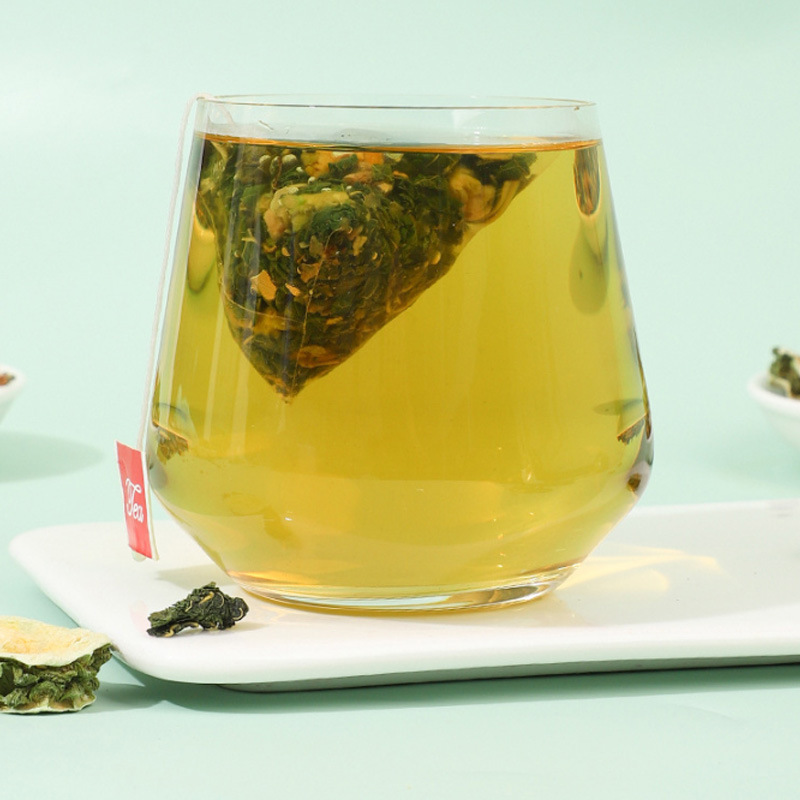 Sang Ye Shuang Gua Tea Mulberry Leaf Double Melon Herbal Tea 100 Pyramid Bags Sugar Free Cold Brew Wellness Tea - Image 4