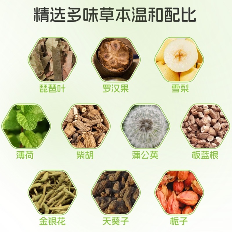 Herbal Throat Comfort Patch Shou Hou Tie Mugwort Acupoint Topical Sticker for Adults and Children 6 Patches - Image 2