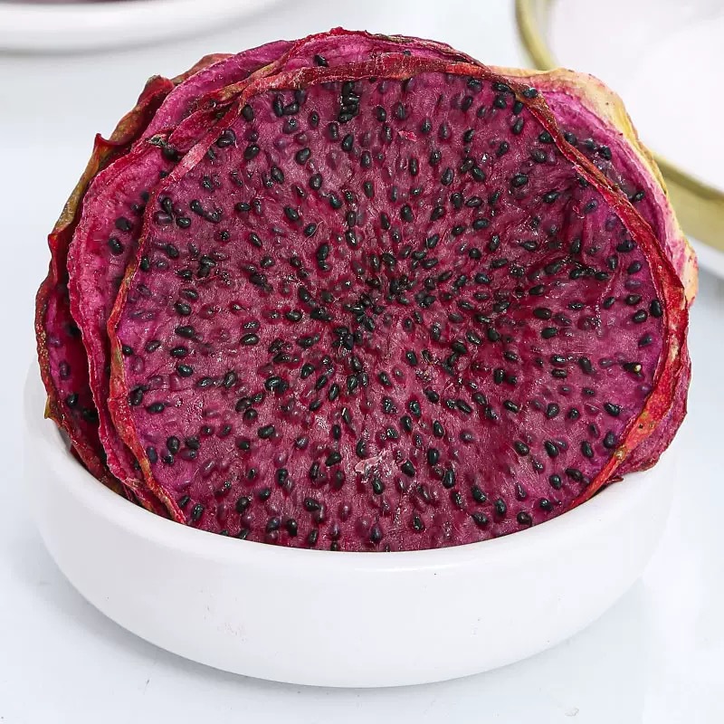 Freeze-Dried Dragon Fruit Slices 500g Huo Long Guo Dried Fruit Tea Unsweetened Snack and Infusion - Image 2