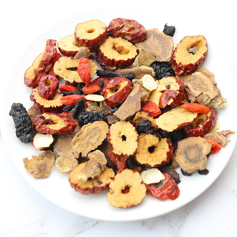 Five Treasure Herbal Tea Wu Bao Cha 300g 30 Teabags with Maca Jujube Mulberry Goji Polygonatum Ginseng Daily Wellness Tea - Image 2