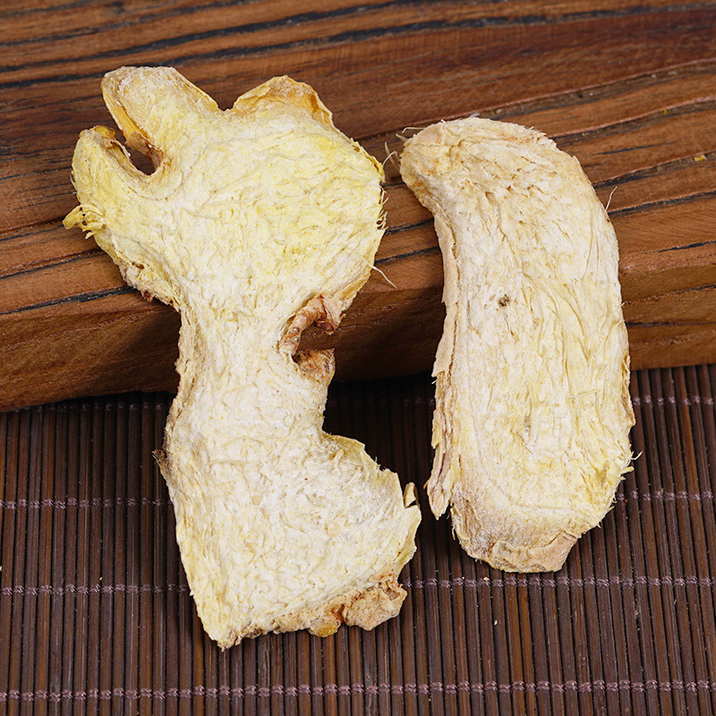 Dried Ginger Slices (Zingiber officinale) — Yunnan Small Yellow Ginger, Sun-Dried Food Herb - Image 3