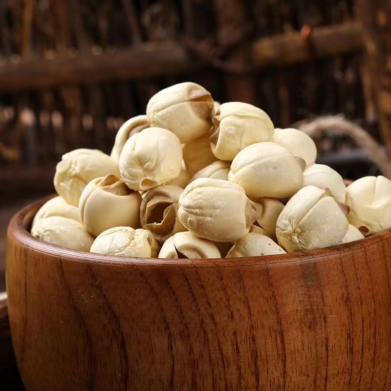 Dried Lotus Seeds Lian Zi 500g Hand Peeled Core Removed Hunan Herb - Image 3