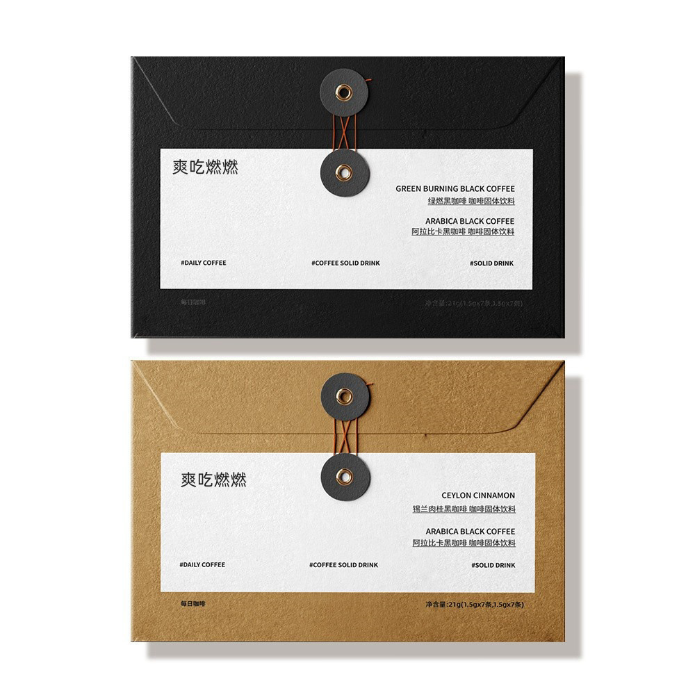 Instant Black Coffee with Ceylon Cinnamon and 100% Arabica Beans Sugar Free Portable 21g Sachet - Image 5