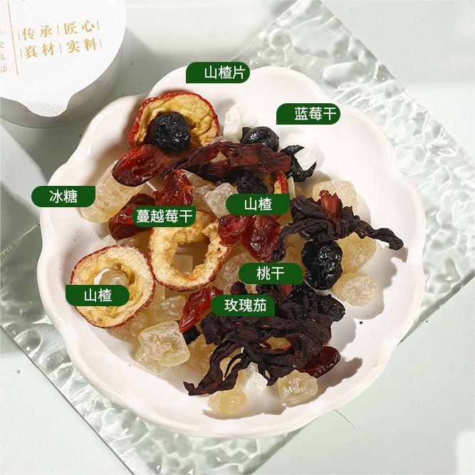 Goddess Herbal Tea Blend 20g Cold Brew Floral Wellness Tea with Red Ginseng Chrysanthemum Goji - Image 4